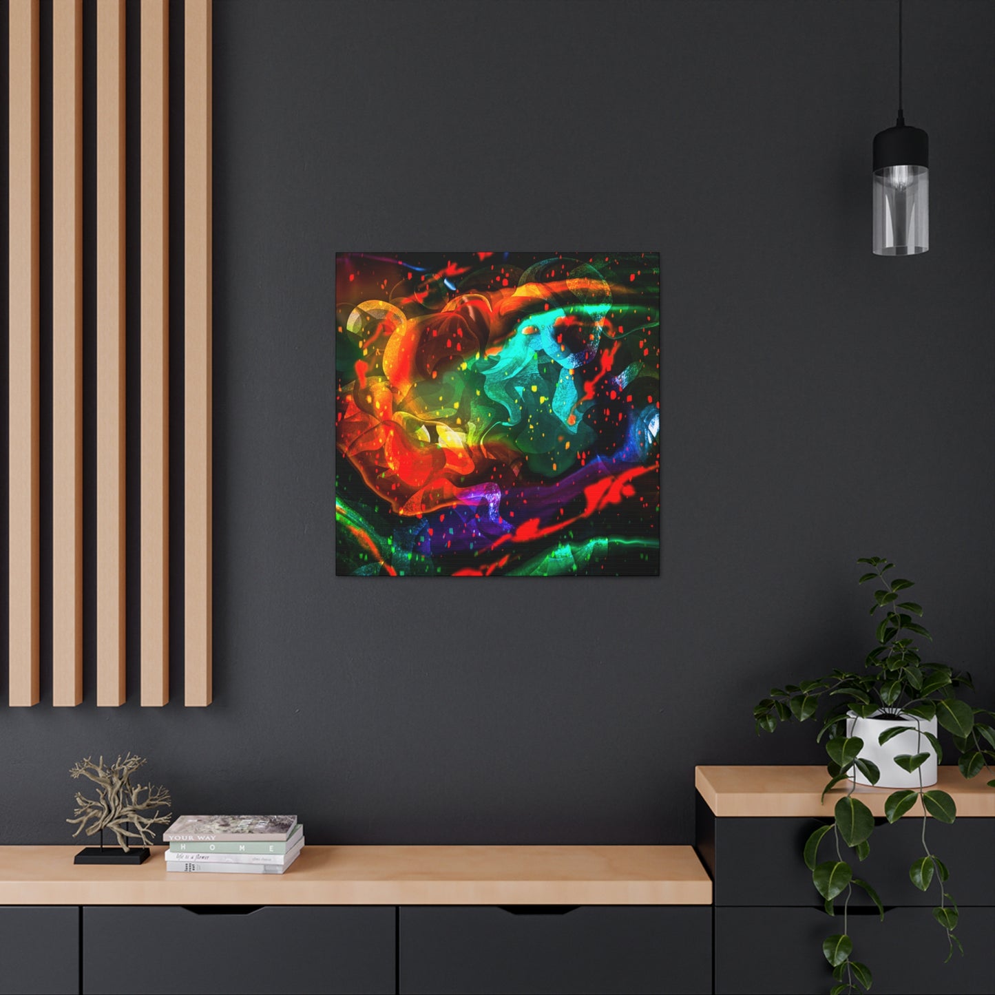 Abstract Space Skulls