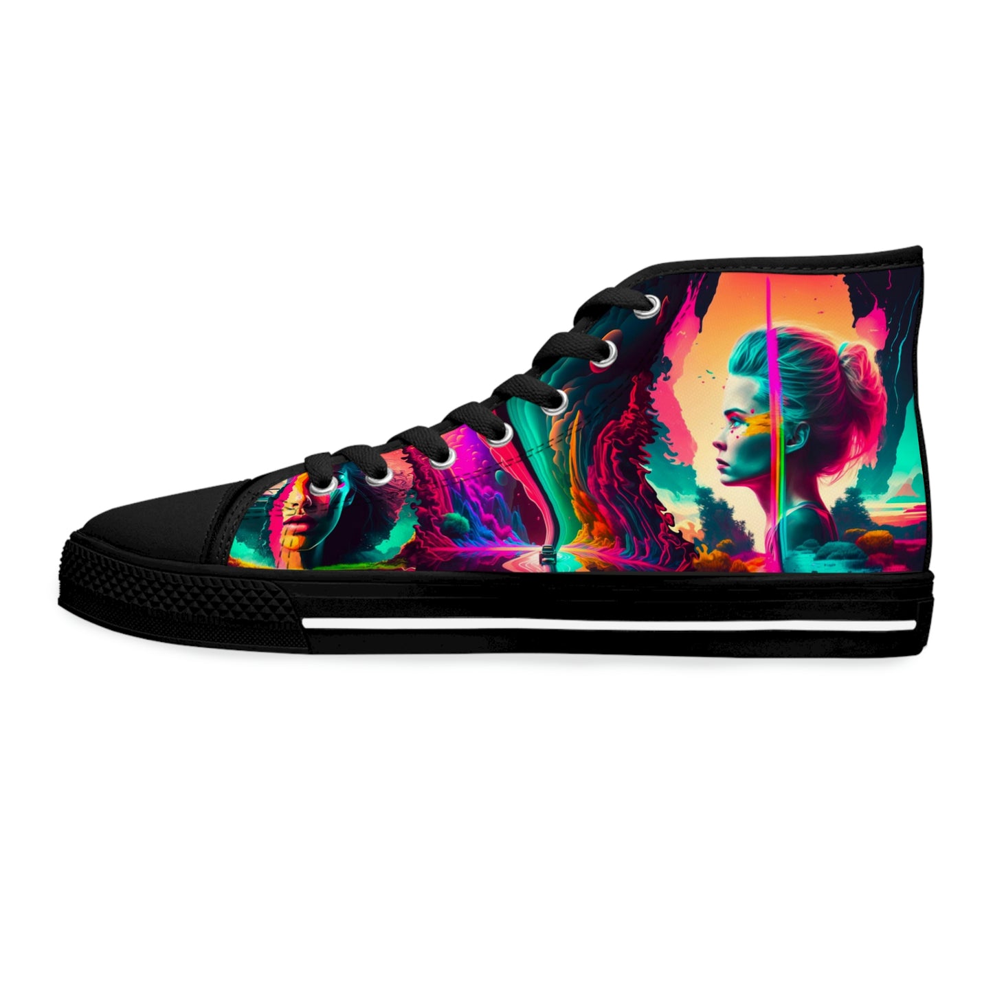 Women's High Top Synthwave Dream Sneakers 2