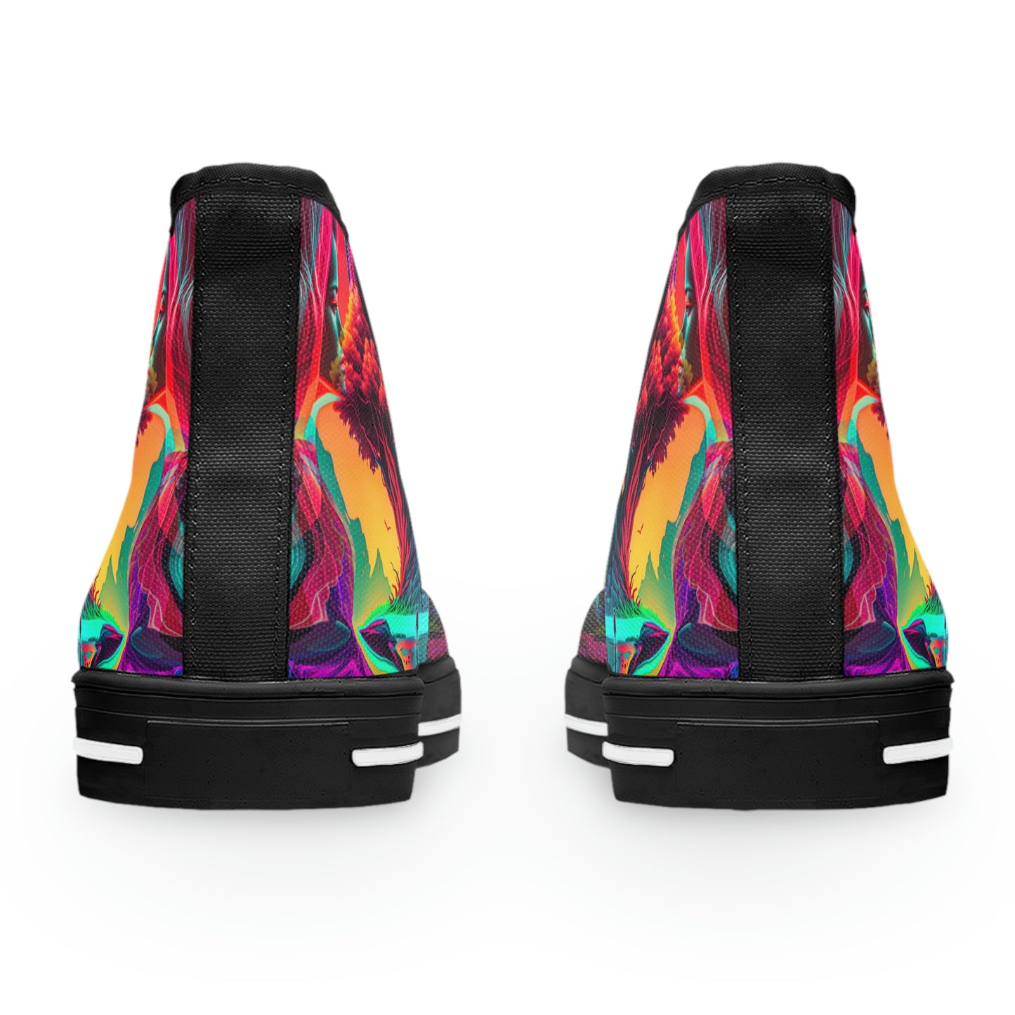 Women's High Top Synthwave Dreams Sneakers 2