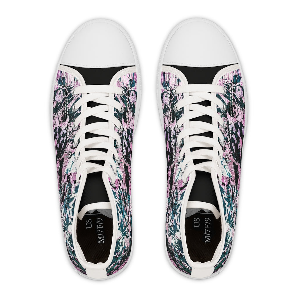 Anime High Top Shoes (Women's PB)2