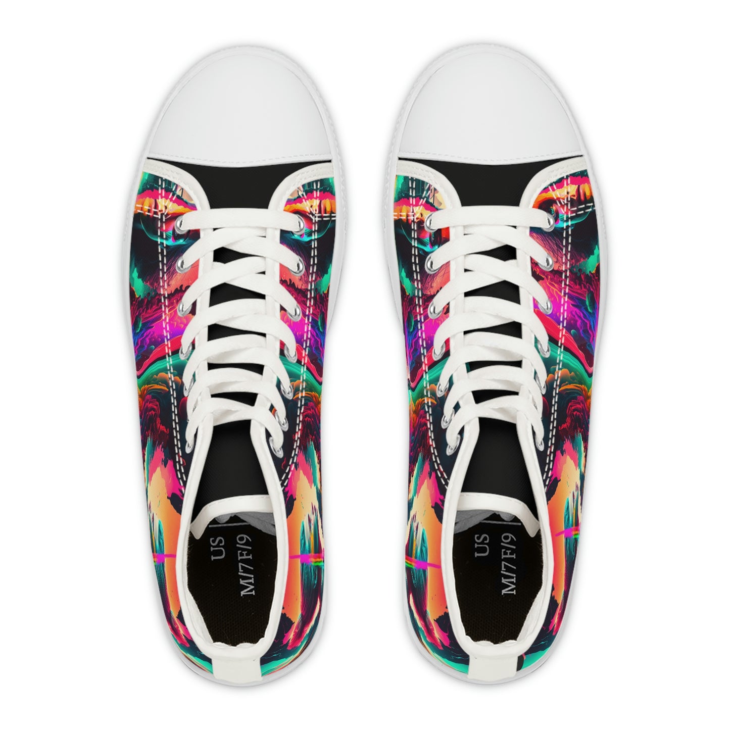 Women's High Top Synthwave Dream Sneakers 2
