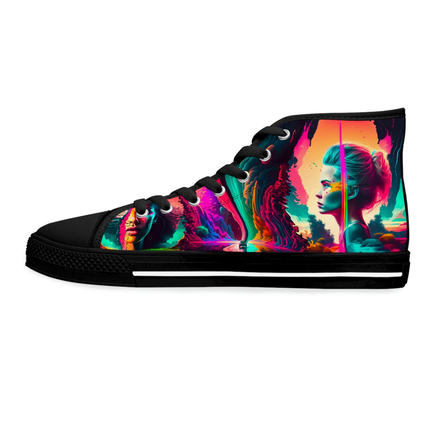 Women's High Top Synthwave Dream Sneakers 2
