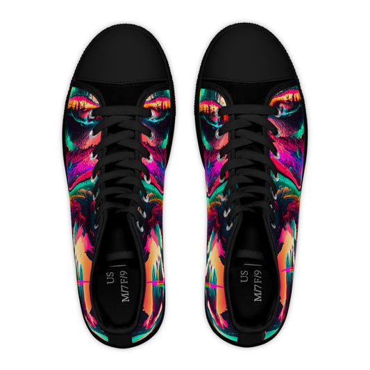 Women's High Top Synthwave Dream Sneakers 2