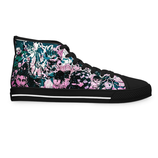 Anime High Top Shoes (Women's PB)2