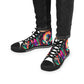 aaMen's High Top Lucid Dreams white Synthwave Sneakers 1